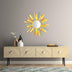 Decoratiune de perete Metal Hacakpur, Multicolor, 75x1x75 cm, SKU 891TNL1842