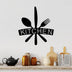 Decoratiune de perete Metal Kitchen, Negru, 1.5x66x68 cm, SKU 891TNL2014