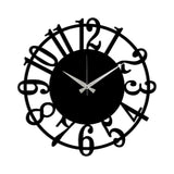 Ceas de perete Metal Wall Clock 15, Diverse culori, 48x48x0 cm - Negru | SKU: 891TNL2115 | Ceas de perete Metal Wall Clock 15, 48x48x0 cm, varianta Negru, produs pentru amenajarea locuinței, disponibil online în România la CasaMob