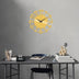 Auriu | SKU: 891TNL2179 | Ceas de perete Metal Wall Clock 15, 48x48x0 cm, varianta Auriu, produs pentru amenajarea locuinței, disponibil online în România la CasaMob