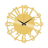 Ceas de perete Metal Wall Clock 15, Diverse culori, 48x48x0 cm - Auriu | SKU: 891TNL2179 | Ceas de perete Metal Wall Clock 15, 48x48x0 cm, varianta Auriu, produs pentru amenajarea locuinței, disponibil online în România la CasaMob