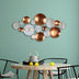 Decoratiune de perete Metal Infinity-round, Multicolor, 116x1x60 cm, SKU 891TNL2386