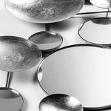 Decorațiune de perete din metal Infinity - 3, Multicolor, 116x4x60 cm