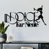Decoratiune de perete Metal Dolce far Niente 1, Negru, 60x31 cm, SKU 891TNL3455