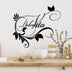 Decoratiune de perete Metal Dolce Vita 3, Negru, 56x48 cm, SKU 891TNL3479