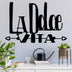 Decoratiune de perete Metal Dolce Vita 4, Negru, 56x37 cm, SKU 891TNL3480