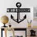 Decoratiune de perete Metal Arrangiarsi 4, Negru, 56x50 cm, SKU 891TNL3488