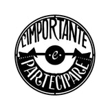 Decoratiune de perete Metal Limportante Partecipare 1, Negru, 56x56 cm