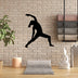 Decoratiune de perete Metal Yoga 5, Negru, 48x55 cm, SKU 891TNL3538