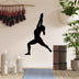 Decoratiune de perete Metal Yoga 10, Negru, 45x55 cm, SKU 891TNL3543