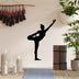 Decoratiune de perete Metal Yoga 19, Negru, 42x60 cm, SKU 891TNL3552