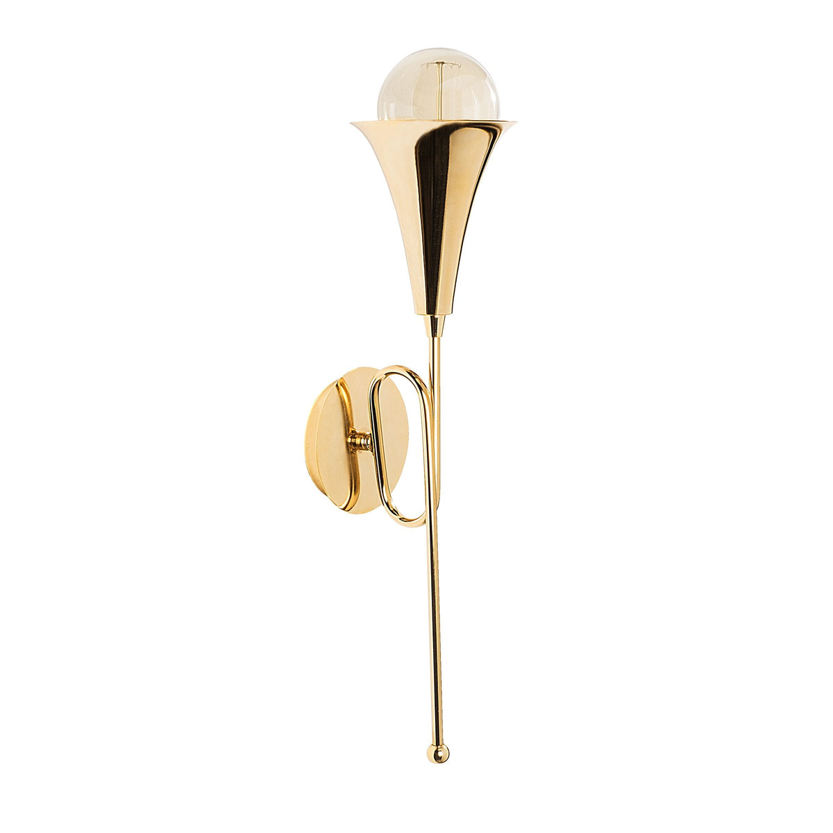 Aplică de perete Sarmal - 3051, Auriu, Ø13x52 cm, SKU 892OPV1202, imagine 2
