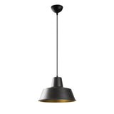 Lustră Sağlam - 3736, Negru - Auriu, Ø30x116 cm