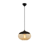 Lustră Camini - MR - 867, Negru - Honey, Ø25x113 cm
