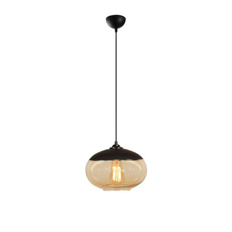 Lustră Camini - MR - 867, Negru - Honey, Ø25x113 cm