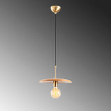 Lustră Torni - MR - 859, Negru - Lemn, Ø29x116 cm