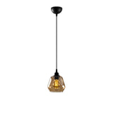 Lustră Gold - 030, Auriu - Negru, Ø15x110 cm