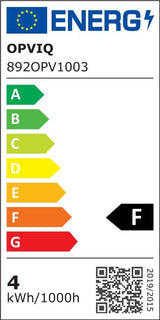 Bec LED OP - 003, Warm yellow, 10x10x14 cm