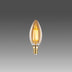 Bec LED OP - 020, Warm yellow, 3.5x3.5x9.5 cm, SKU 892OPV1020, imagine 1