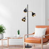 Lampadar Castery, Negru - Auriu, SKU 892OPV1147