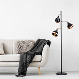 Lampadar Castery, Negru - Bronz, SKU 892OPV1147