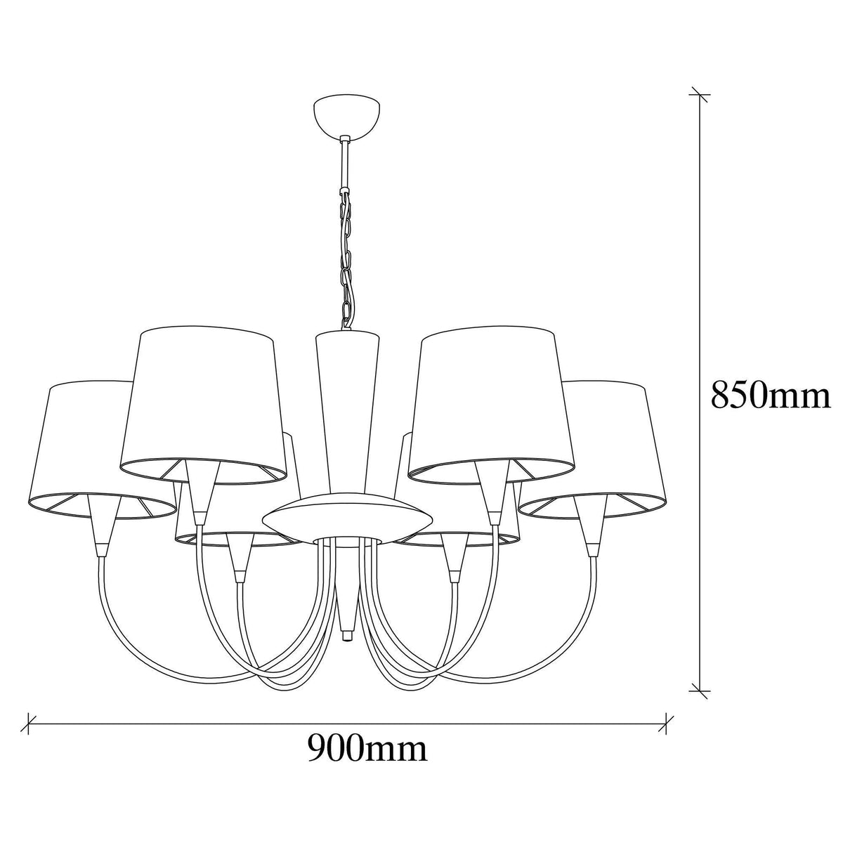 Lustra Pardo Chandelier, Antic, SKU 892OPV1401