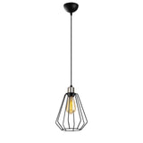 Lustră Kese - 4536, Negru, Ø20x126 cm