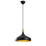 Lustră Sağlam - 3721, Negru - Auriu - Antique, Ø36x124 cm