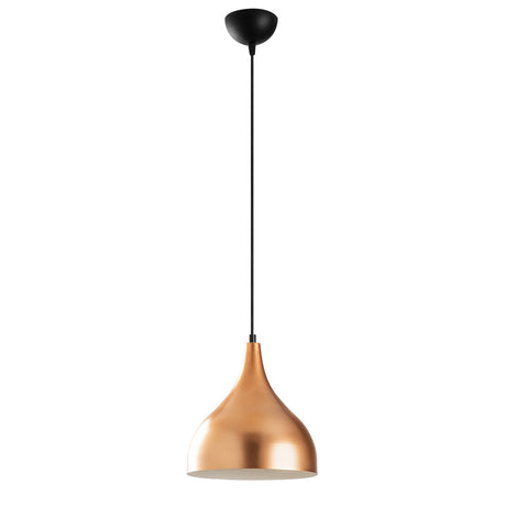 Lustră Sağlam - 3726, Copper - Alb - Negru, Ø26x126 cm