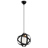 Lustră Gezegen - 6101, Negru - Antique, Ø25x121 cm