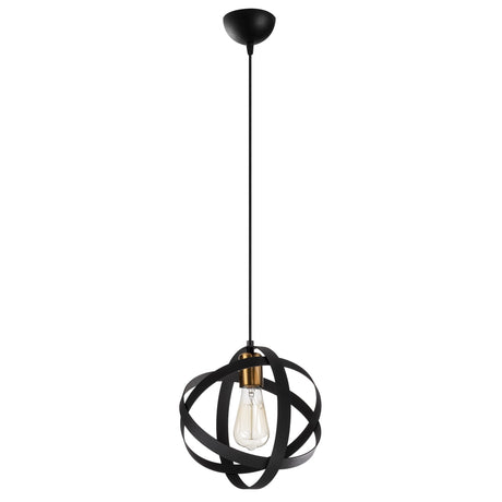 Lustră Gezegen - 6101, Negru - Antique, Ø25x121 cm