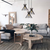 Lustra Arklight, Negru
