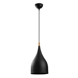 Lustră Sağlam - 3770, Negru - Auriu, Ø25x137 cm
