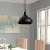 Lustră Sağlam - 3774, Negru - Auriu, Ø30x126 cm, SKU 892OPV1585, imagine 1