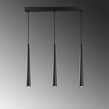 Lustra Intery Dark, Negru