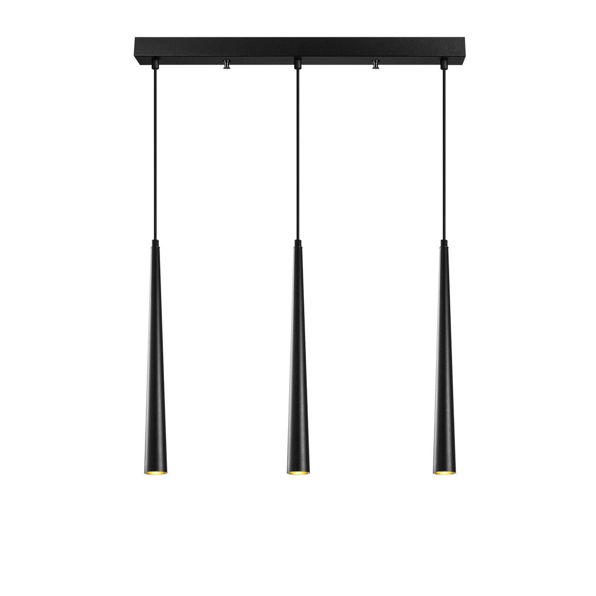Lustra Intery Dark, Negru