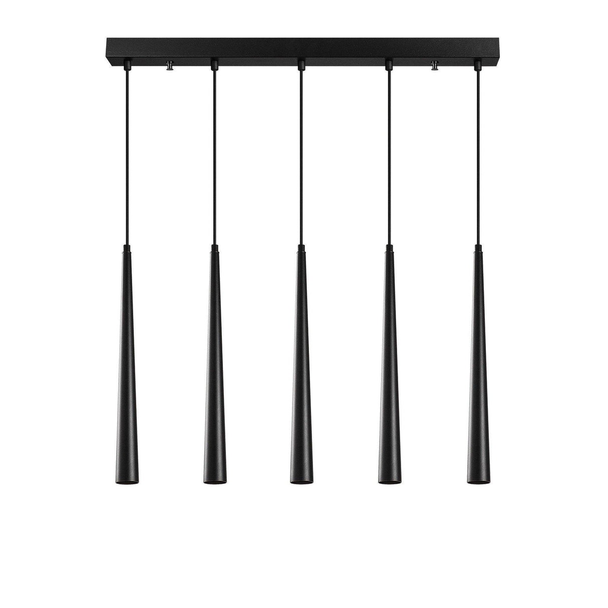 Lustra Lampium 02, Negru