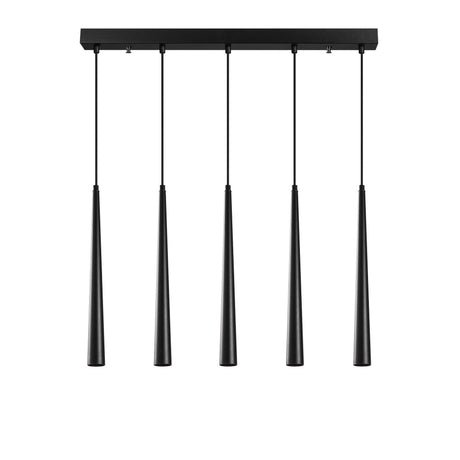 Lustra Lampium 02, Negru