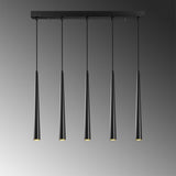 Lustra Lampium 02, Negru
