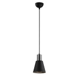 Lustră Kem - 6362, Negru - Nickel, Ø14x114 cm