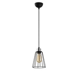 Lustră Tel - 6641, Negru, Ø15x116 cm