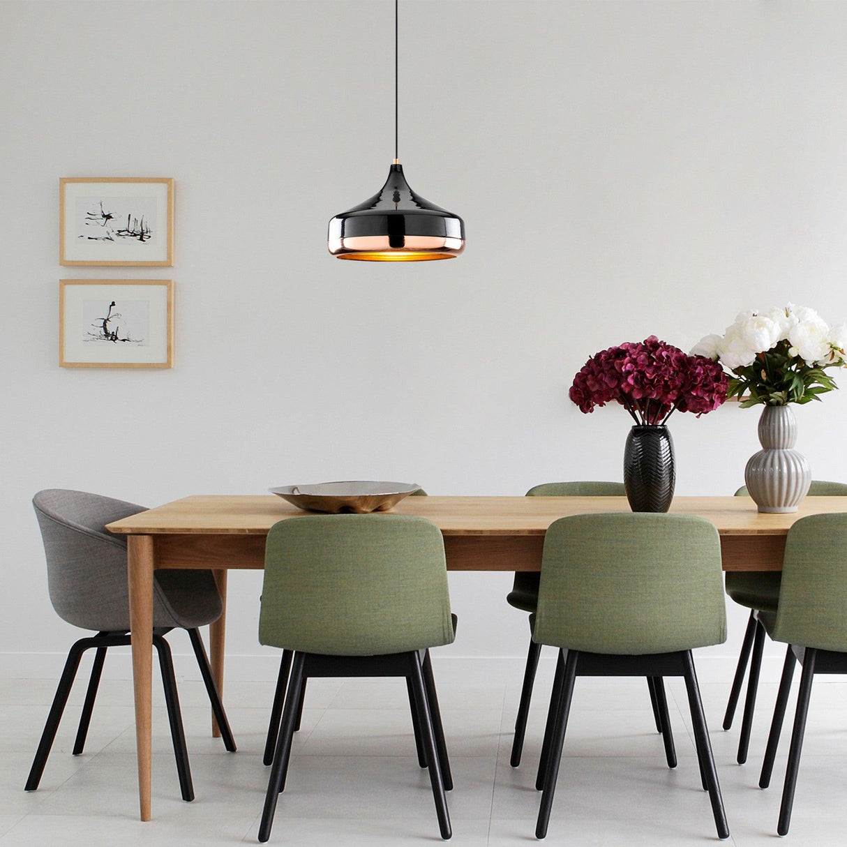 Lustra Yldo Chandelier, Negru