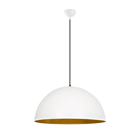 Lustră Sivani - MR - 720, Alb - Auriu, Ø60x126 cm