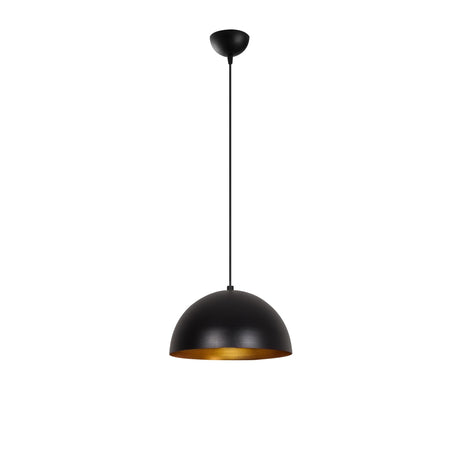 Lustră Sivani - MR - 721, Negru - Auriu, Ø30x111 cm
