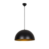 Lustră Sivani - MR - 723, Negru - Auriu, Ø50x121 cm