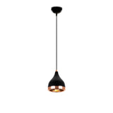 Lustră Yıldo - 7000, Negru - Copper, Ø15x135 cm