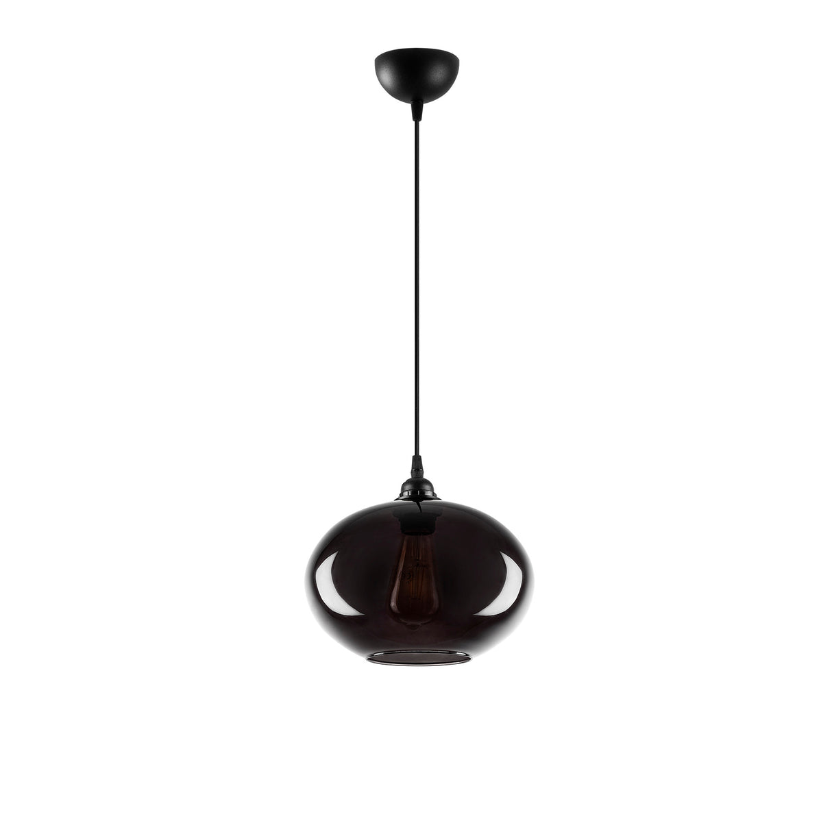 Lustră Smoked - 050, Fumuriu, Ø27x120 cm