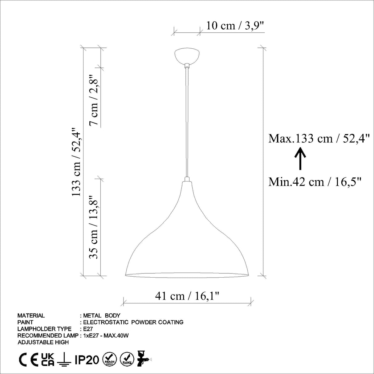 Lustră Bitlisim, Diverse culori - Mentă | SKU: 892OPV1964 | Lustră Bitlisim, varianta Mentă, produs pentru amenajarea locuinței, disponibil online în România la CasaMob