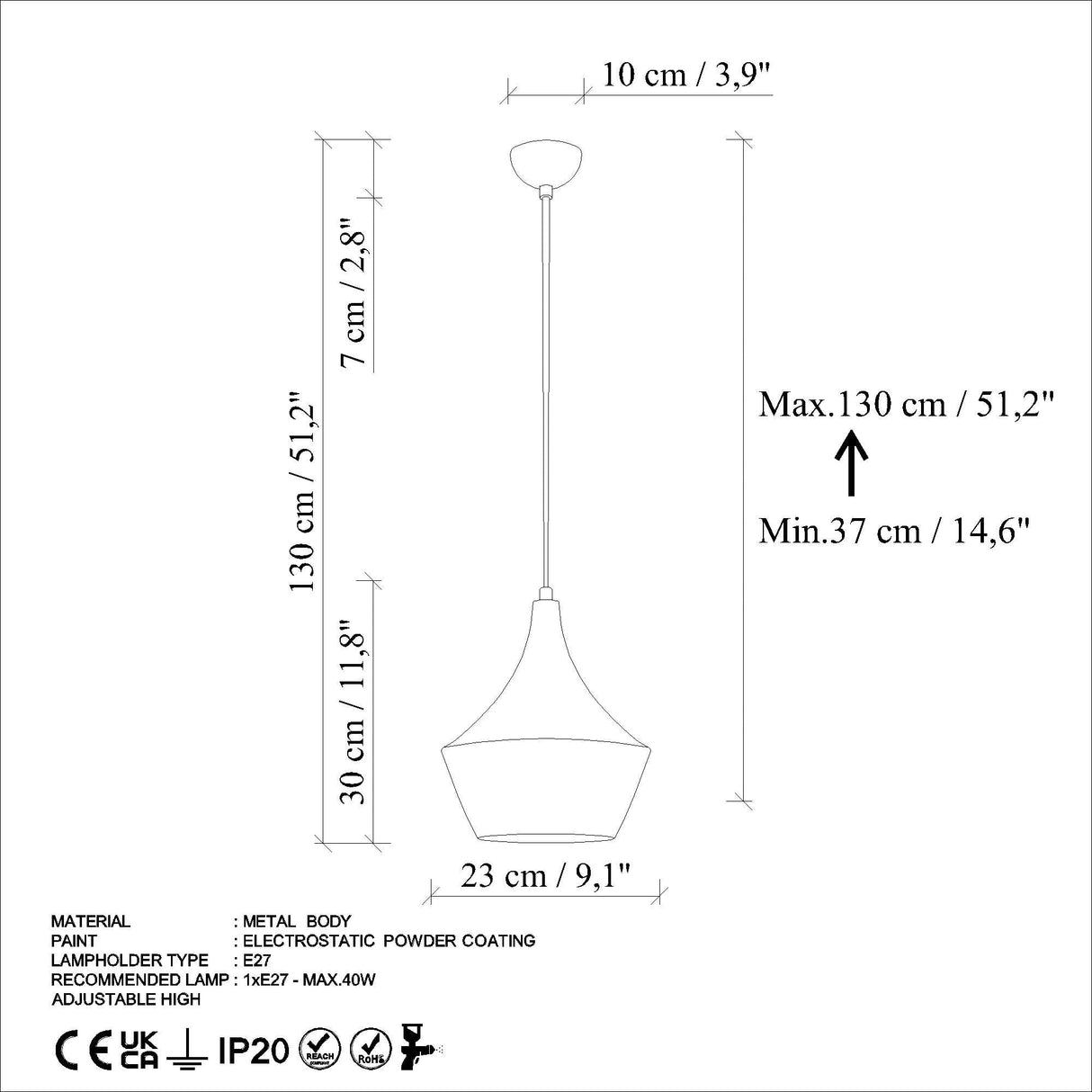 Lustră Tom, Diverse culori - Albastru deschis | SKU: 892OPV2007 | Lustră Tom, varianta Albastru deschis, produs pentru amenajarea locuinței, disponibil online în România la CasaMob