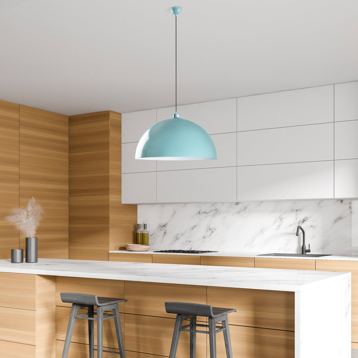 Lustră Kure 236, Diverse culori - Turcoaz | SKU: 892OPV2028 | Lustră Kure 236, varianta Turcoaz, produs pentru amenajarea locuinței, disponibil online în România la CasaMob